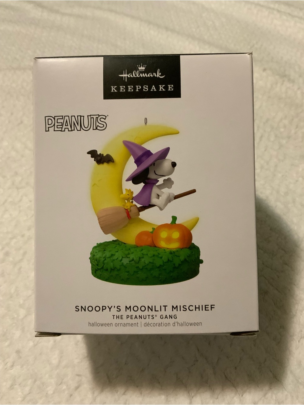 Hallmark Peanuts Snoopy's Moonlit Mischief Halloween Ornament